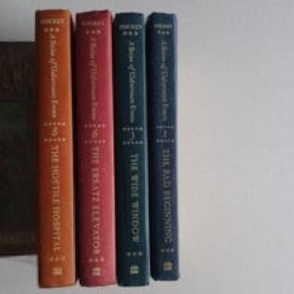 A Series Of Unfortunate Events Bundle of Books Number 1,3,6,8 - Picture 2 of 12